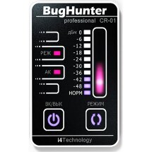 Детектор скрытых жучков, видеокамер и прослушивающих устройств &quot;BugHunter Professional CR-01&quot; Карточка
